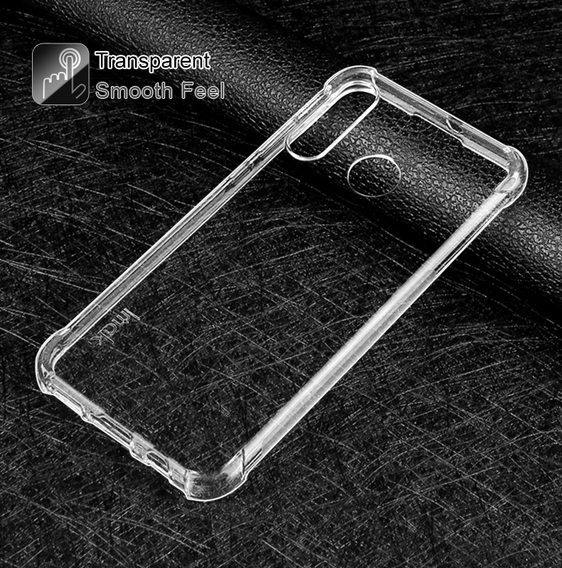 Case Huawei P30 Lite #เคสฝาหลังTPU นิ่ม IMAK Silky Anti-drop Case + ฟิล์มป้องกันหน้าจอ
