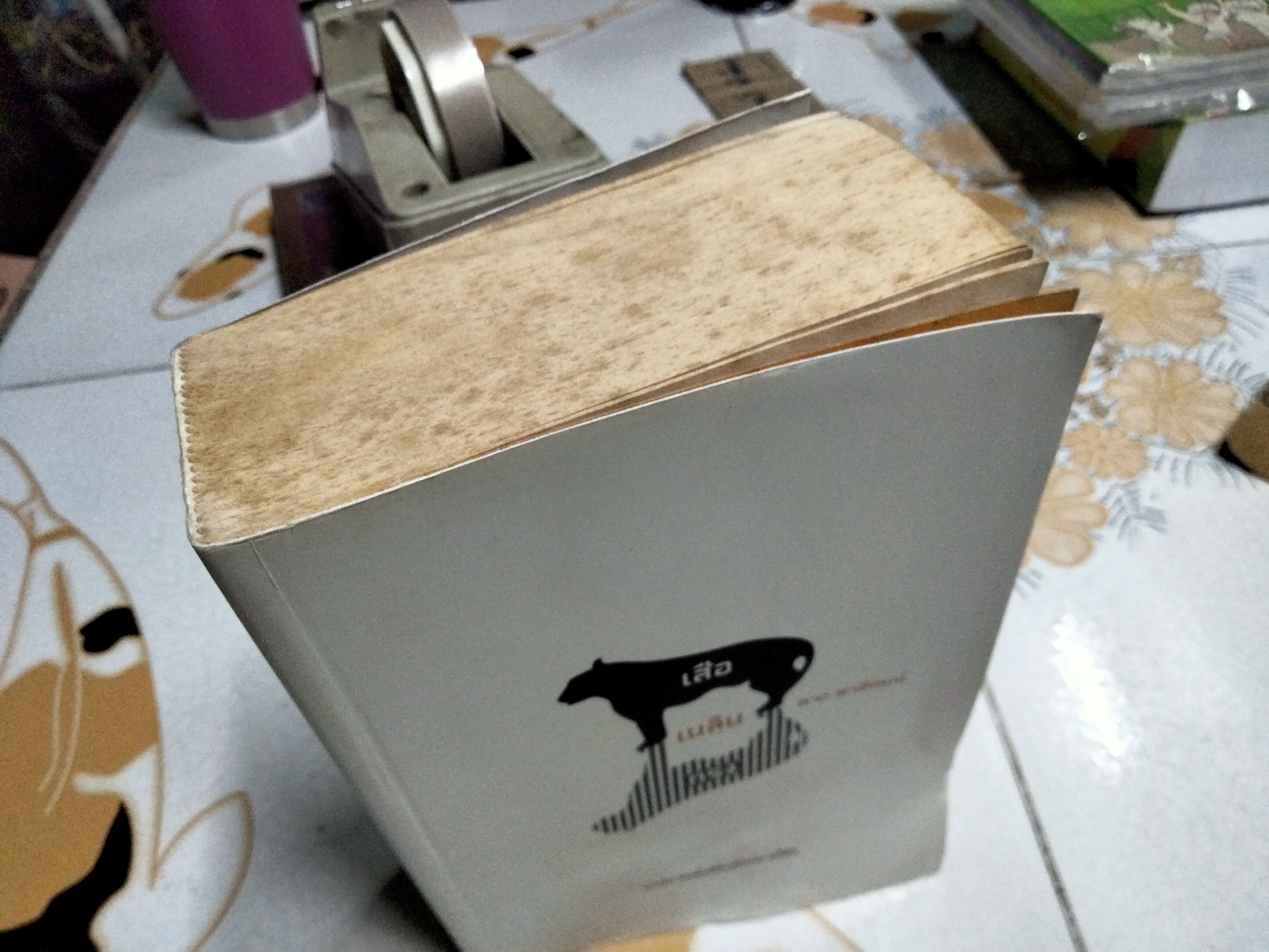 เสือเพลินกรง โดย ผาด พาสิกรณ์ (ลูกชายพนมเทียน) ...นวนิยายเพื่อชีวิตที่ติดบาร์โค้ด! พิมพ์ครั้งแรก พ.ศ 2552 สนพ. คเณศบุรี (หนังสือโดนน้ำ)