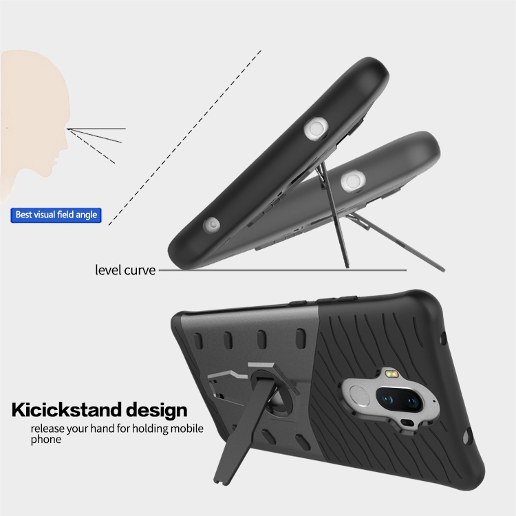 เคส Huawei Mate 9 Armor Kickstand PC TPU Hybrid Case เคสฝาหลังมีขาตั้ง
