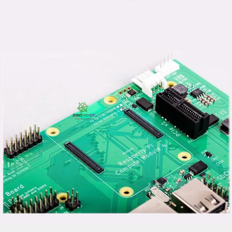 บอรด์ Official Raspberry Pi Compute 4 Module IO Board