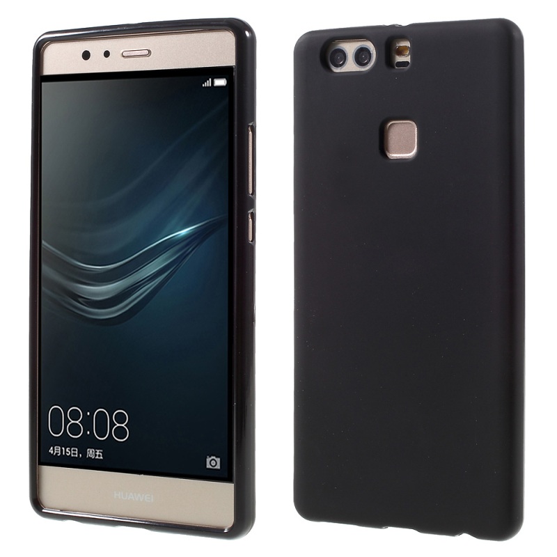 Case Huawei P9 Plus ฝาหลังTPU นุ่มป้องกันรอยขีดข่วนมีความยืดหยุ่นสีล้วน