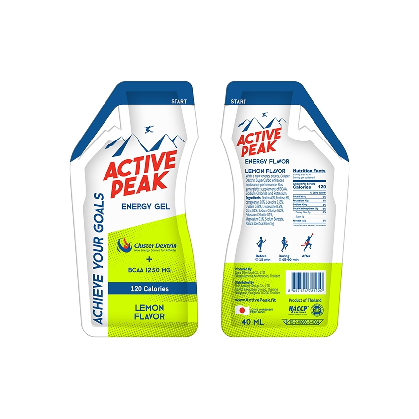 เจลให้พลังงาน ACTIVE PEAK Energy Gel 40ML (Z04)