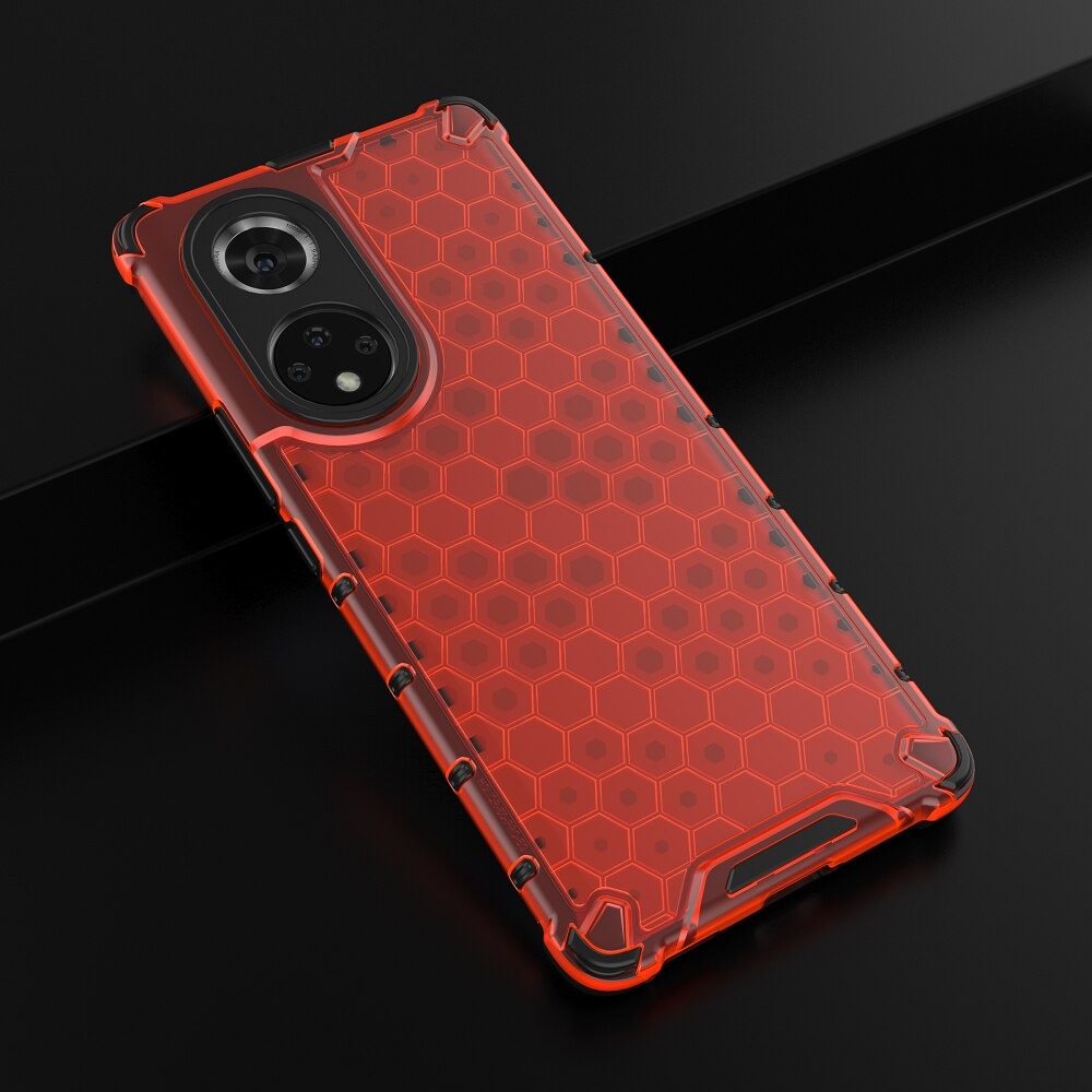 เคส Huawei Nova 9 SE #เคสฝาหลังกันกระแทก Honeycomb Shock Absorber TPU + PC + Silicone Hybrid