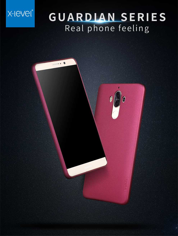 Case Huawei Mate 9 #เคสฝาหลัง X-LEVEL เคสหนังTPUอย่างดี