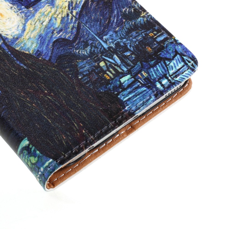 เคส Huawei P10 Plus เคสฝาพับ สไตล์กระเป๋าสตางค์พิมพ์ลายสวยงาม