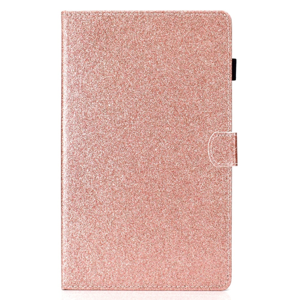 Case Samsung Galaxy Tab S6 Lite 10.4 SM-P610 P615 P617 #เคสฝาพับหนัง PU มีช่องใส่บัตร Glitter Powder Magnetic Stand Wallet PU Leather