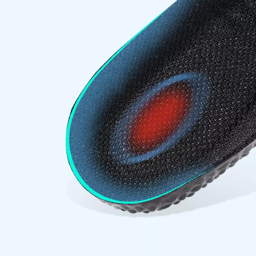 แผ่นรองพื้นรองเท้ากันกระแทก สำหรับวิ่ง Sport Poron Insoles (O7)