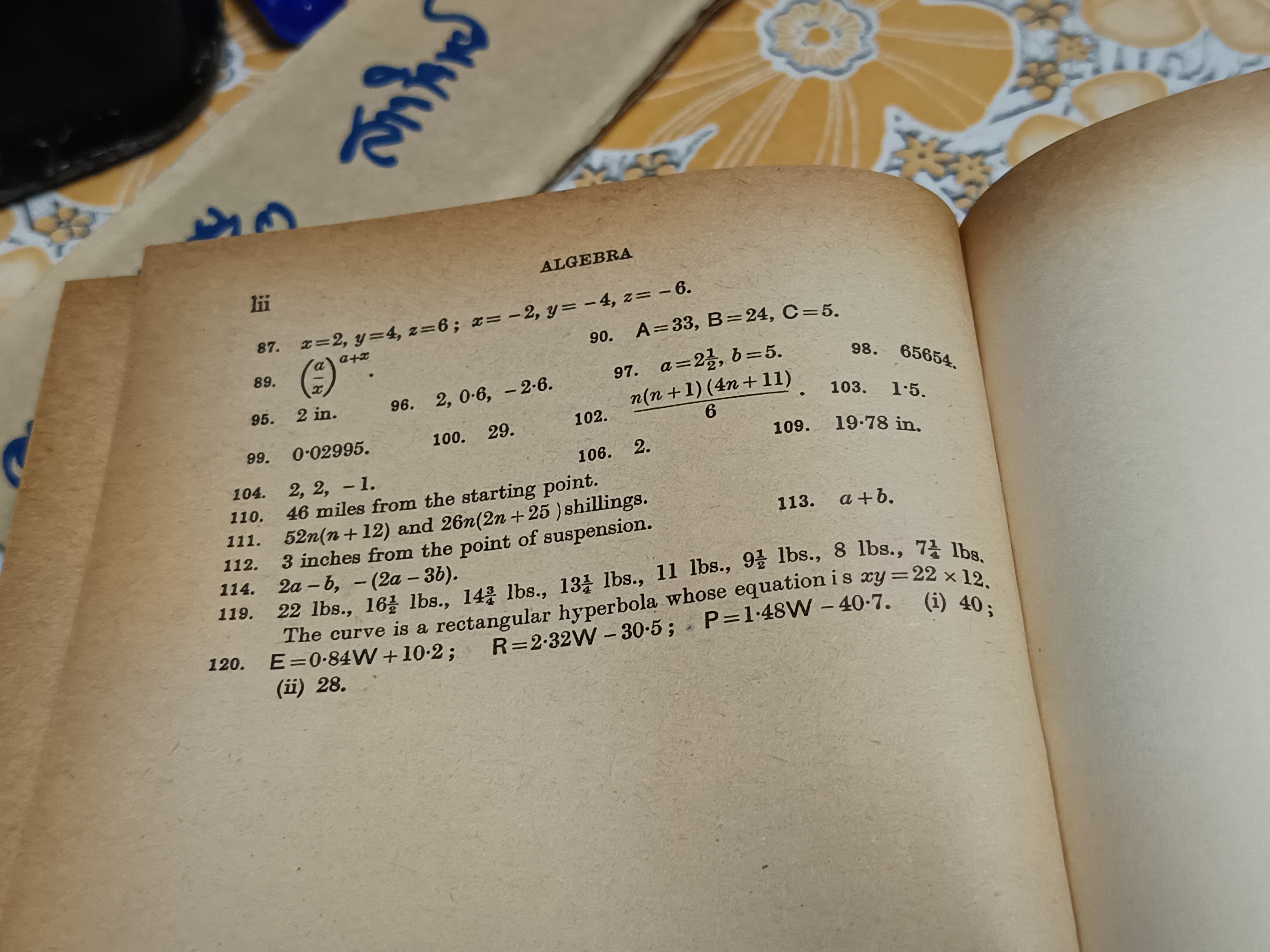 A SCHOOL ALGEBRA part 1- 2 (with answers) by H.S.HALL ฉบับสมบูรณ์ (พิมพ์ปี 1976)