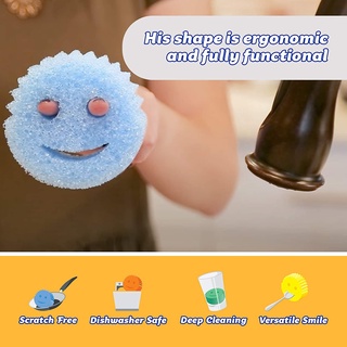 Scrub Daddy® Colors FlexTexture Scrubber Sponge Soft & Firm ฟองน้ำอเนกประสงค์