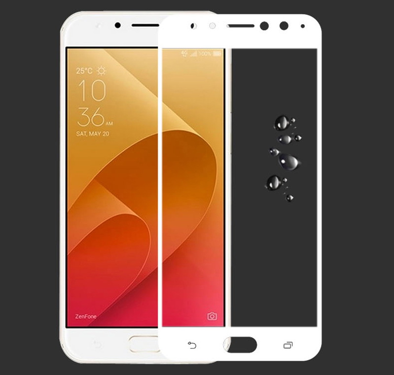 ฟิล์มกระจกนิรภัย Asus Zenfone 4 Selfie Pro ZD552KL MOCOLO แบบเต็มหน้าจอ สีขาว