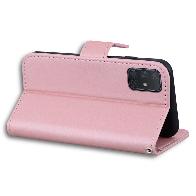 Case Samsung Galaxy A51 #เคสฝาพับหนัง PU ลายการ์ตูน Fashion Cartoon Animals Flip Case Texture Leather Wallet