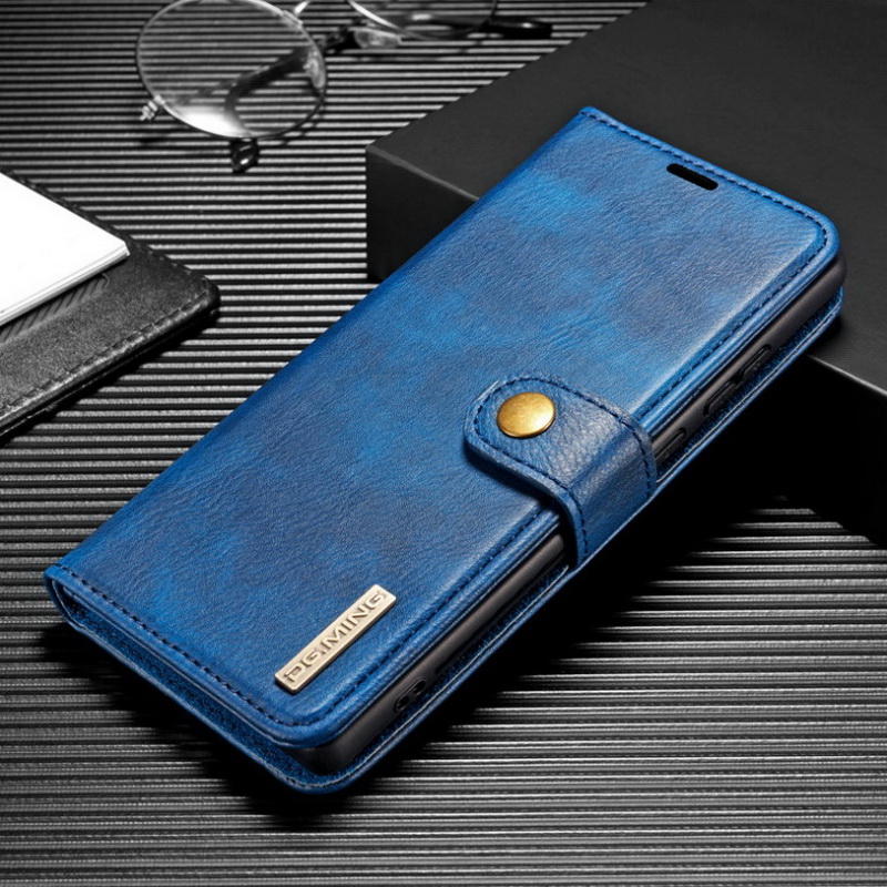 Case Samsung Galaxy Note 20 / Note 20 5G #เคสสไตล์กระเป๋าสตางค์แบบแยกส่วน DG.MING Detachable 2-in-1 Wallet Split Leather