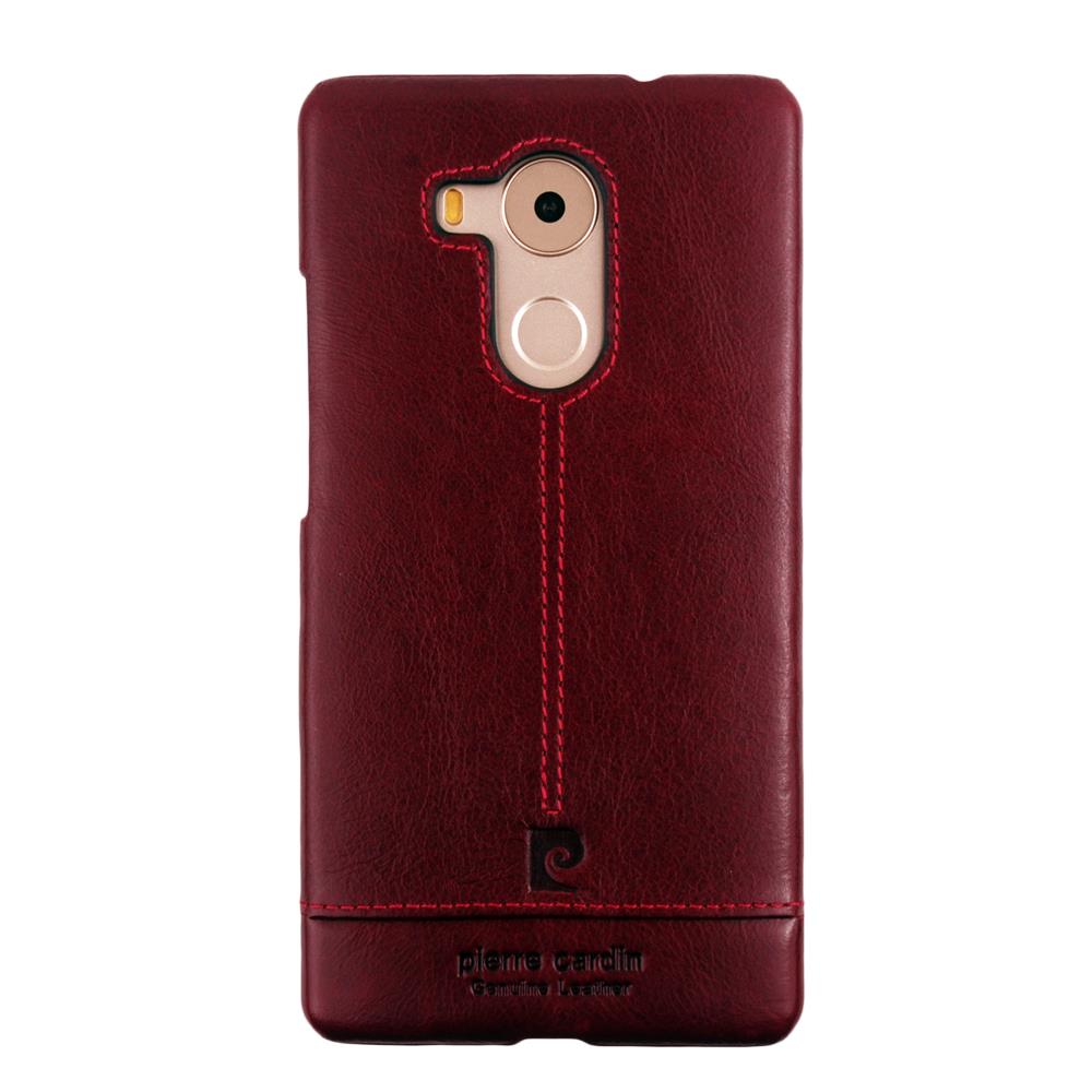 Case Huawei Mate 8 #เคส PIERRE CARDIN ฝาหลังพลาสติกแข็งเคลือบด้วยหนังแท้