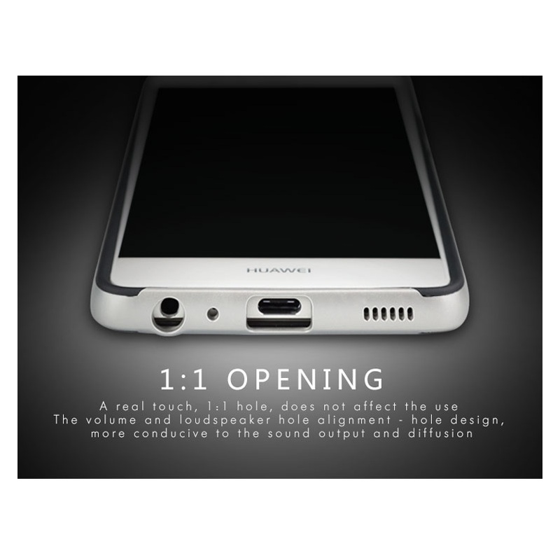 Case Huawei P9 IPAKY 2-piece PC bumper
