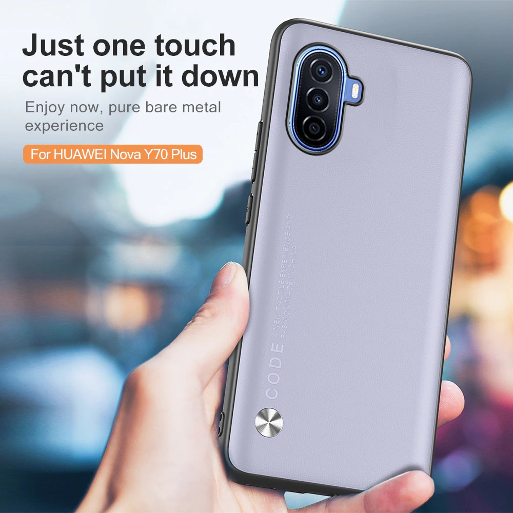 เคส Huawei Nova Y70 #เคสฝาหลัง TPU นิ่ม กันกระแทก กันรอยขีดข่วน