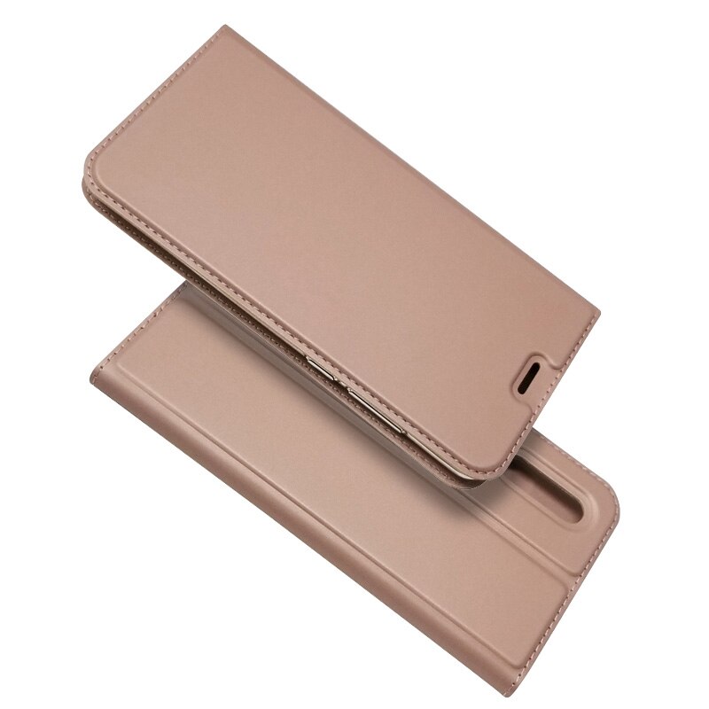 เคส Huawei Y9s #เคสฝาพับหนัง PU Magnetic Adsorption Stand Leather Card Holder
