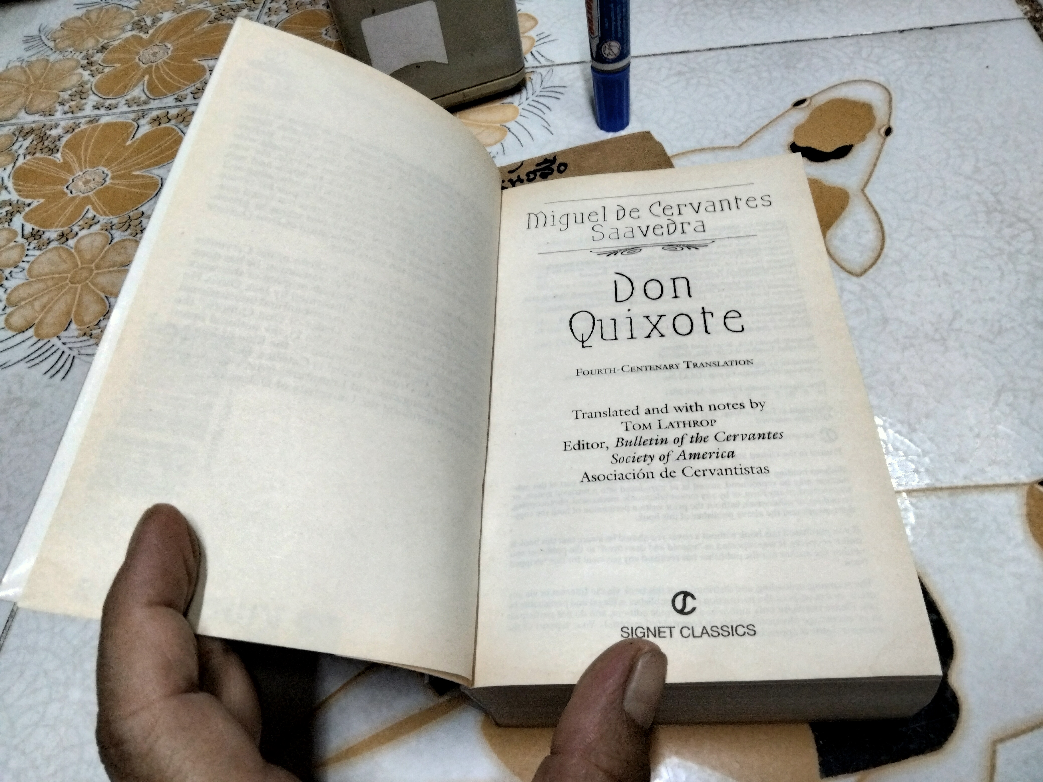 Don Quixote , Miguel de Cervantes