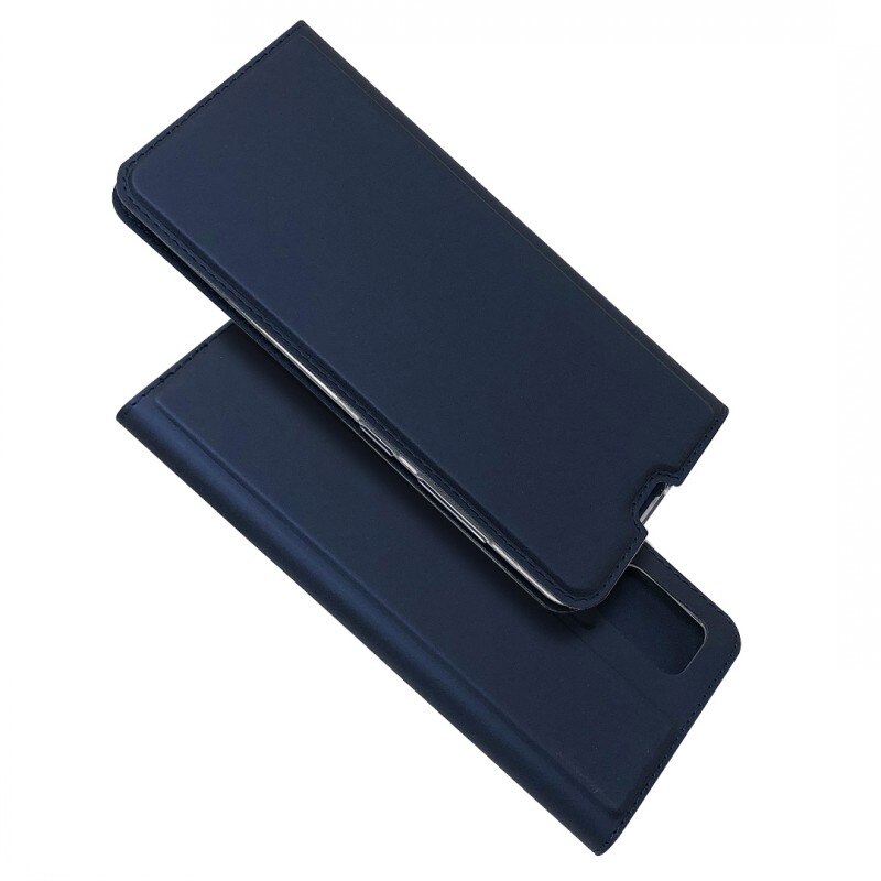 Case Samsung Galaxy A22#เคสแบบฝาพับหนัง PU Magnetic Adsorption Stand Leather Card Holder