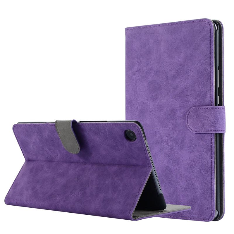Case Huawei MediaPad M5 8.4 นิ้ว #เคสฝาพับหนัง PU สไตล์ Vintage เคสคุณภาพดีราคาถูก