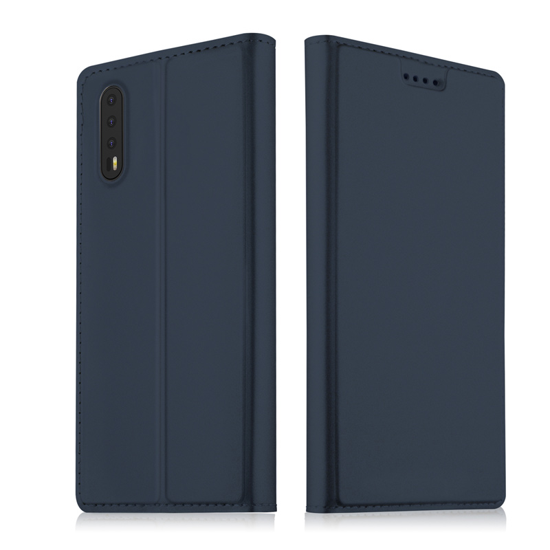 เคส Huawei P20 Pro #เคสฝาพับแบบฝาพับหนัง PU Card Holder Auto-absorbed Leather