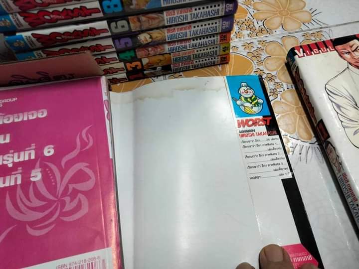 WORST เวอร์ส มีแค่ 1-29 ( ชุดเต็มมี 33 เล่มจบ) หนังสือบ้าน มีตำหนิบ้าง