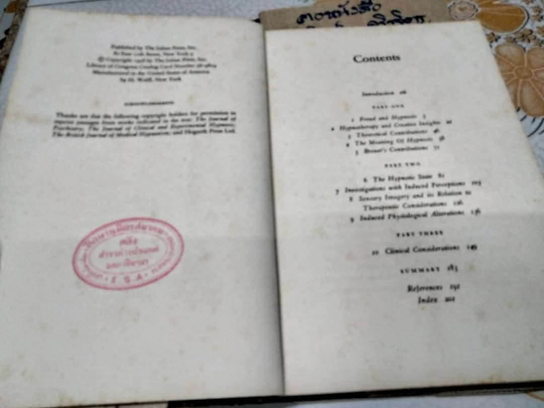 FREUD AND HYPNOSIS The interaction of Psychodynamics and Hypnosis by Dr. Milton V. Kline