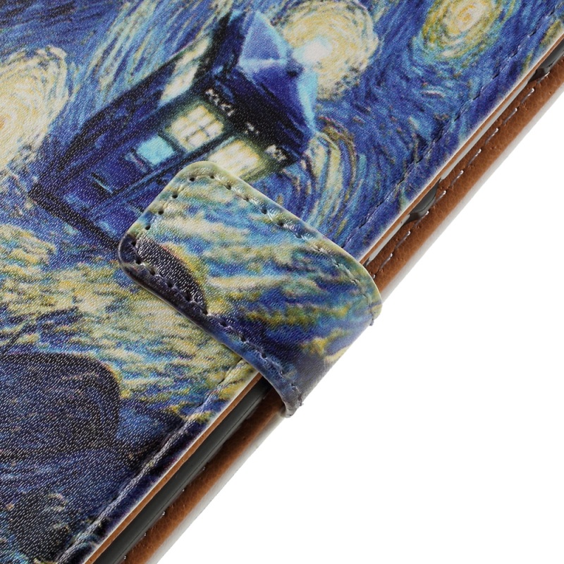 เคส Huawei P10 Plus เคสฝาพับ สไตล์กระเป๋าสตางค์พิมพ์ลายสวยงาม