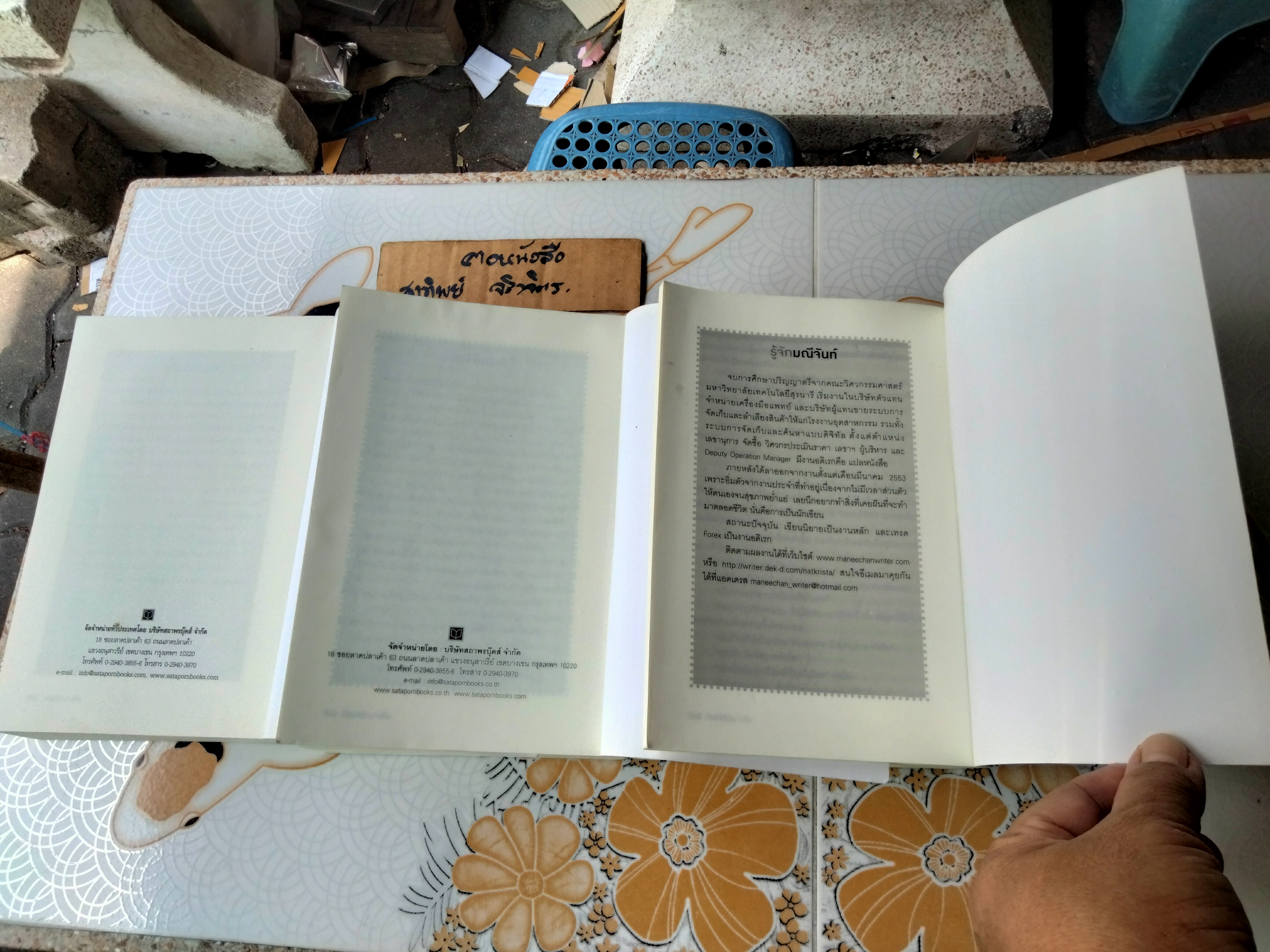 นวนิยายชุด พ่ายรักมาเฟีย โดย มณีจันท์ มีทั้งหมด 3 เล่ม คือ พ่ายรักมาเฟีย ทัณฑ์รักมาเฟีย และ พยศรักมาเฟีย