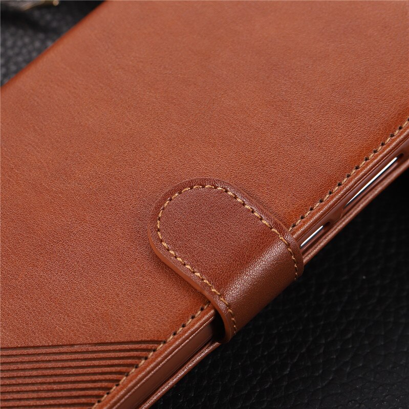 Case Huawei P30 Lite #เคสฝาพับหนัง PU มีช่องใส่บัตร AZNS Wallet Leather Stand Phone Cover