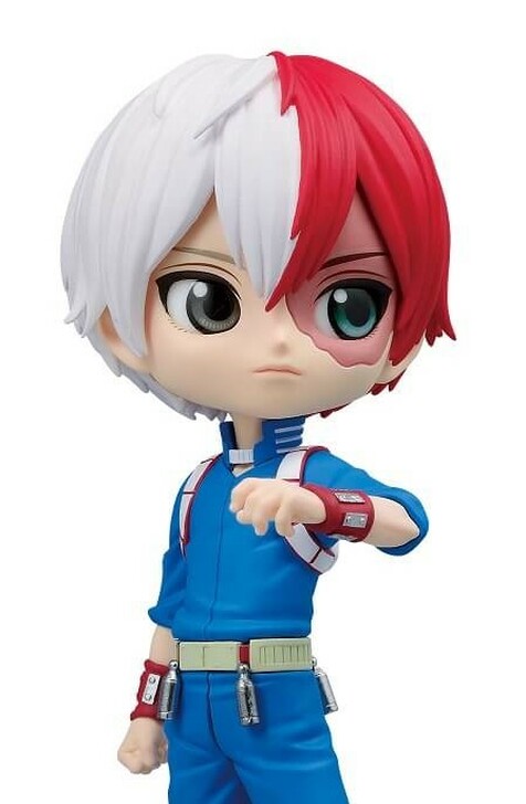 My Hero Academia Q Posket Mini Figure Shoto Todoroki Ver. B