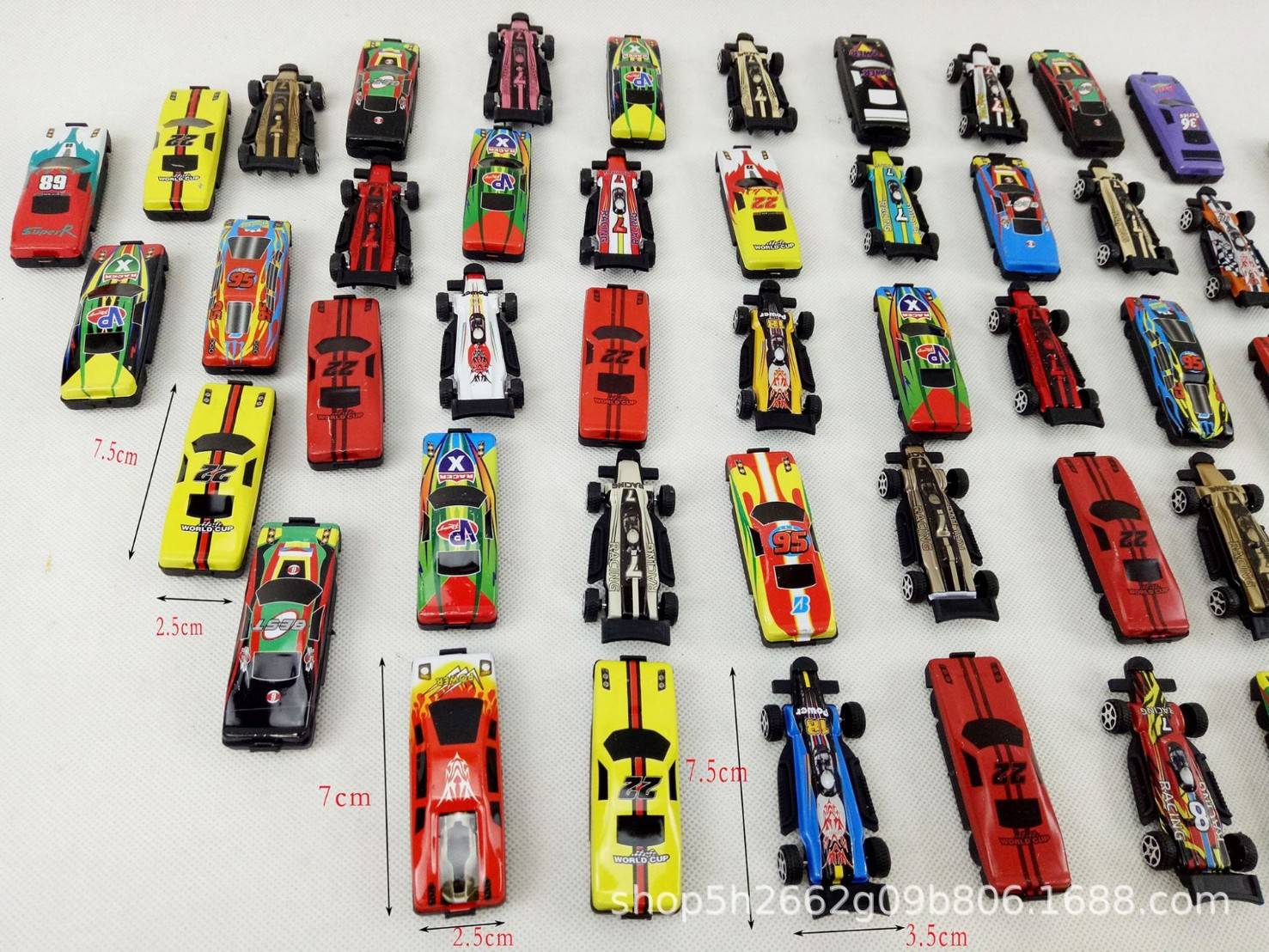 ของเล่นเด็ก set รถแข่งชุดใหญ่