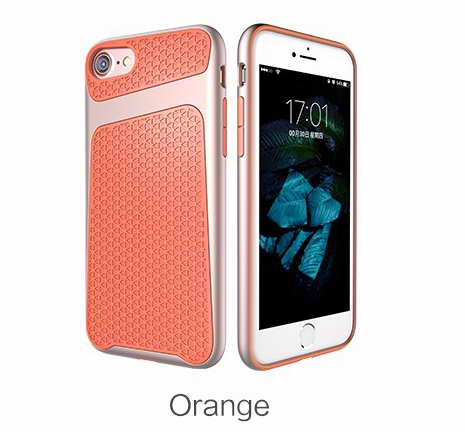 case iphone 7 เคสฝาหลัง USAMS Knight Series เคสไฮบริด Plastic+TPU เคสแข็งแรงทันสมัย