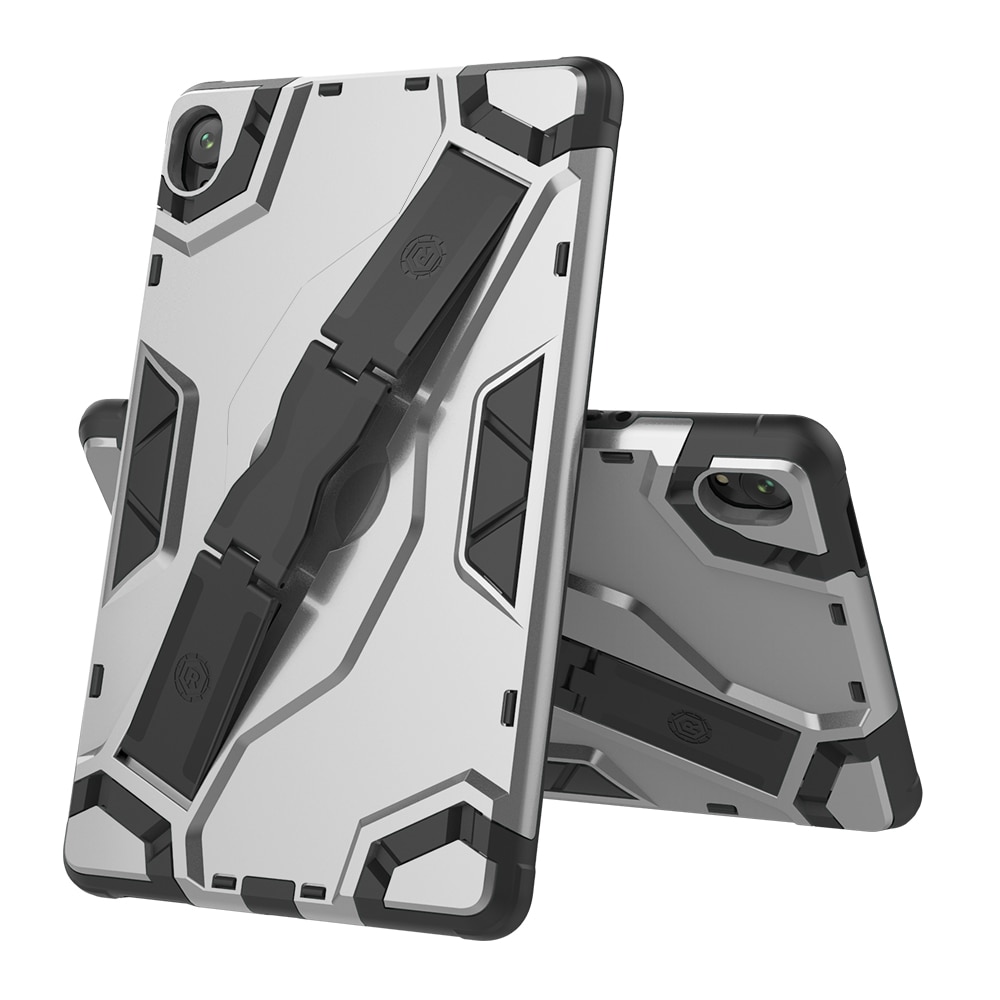Case Huawei MediaPad M6 10.8 #เคสฝาหลังแท็บเล็ตกันกระแทกมีที่สวมนิ้ว Shield Style Strap Kickstand