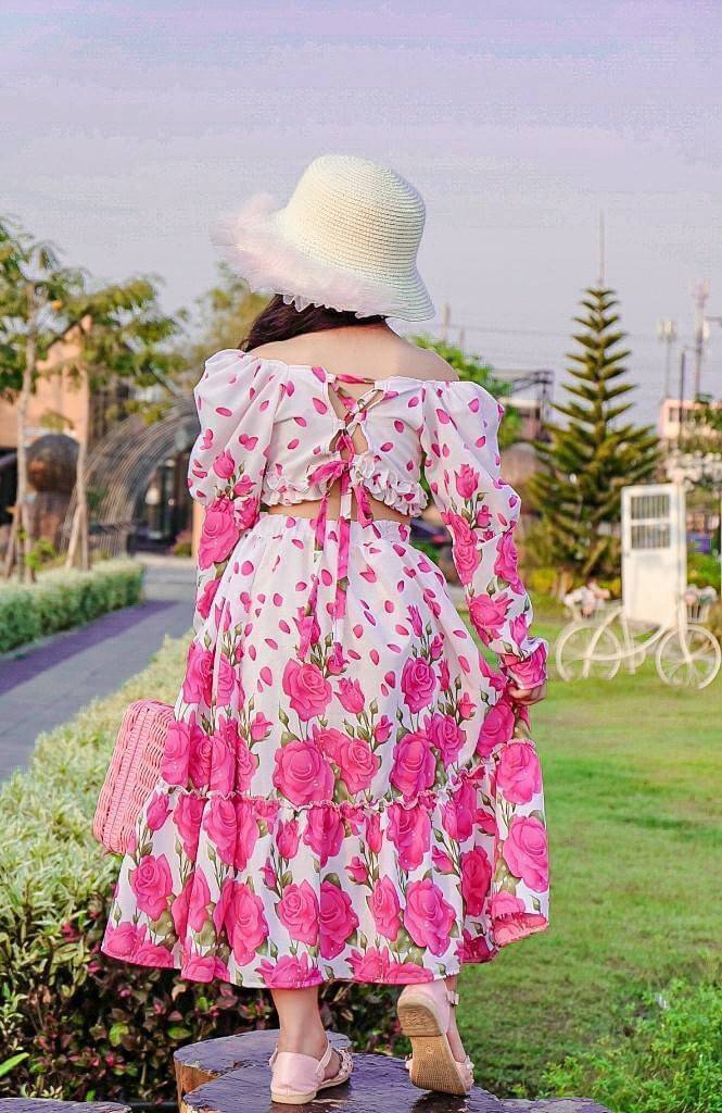 ชุดกระโปรงเด็กหญิง โทนหวาน