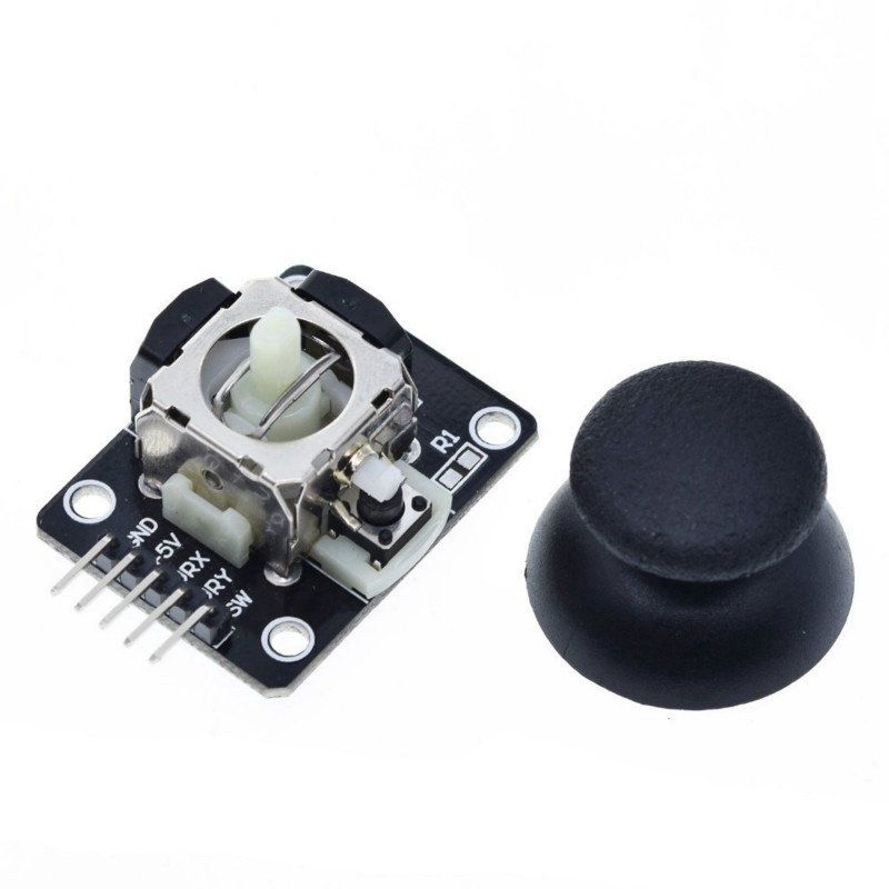 Joystick dual - axis xy จอยสติ๊กควบคุม ps 2 สําหรับ arduino KY-023 Sensor Module