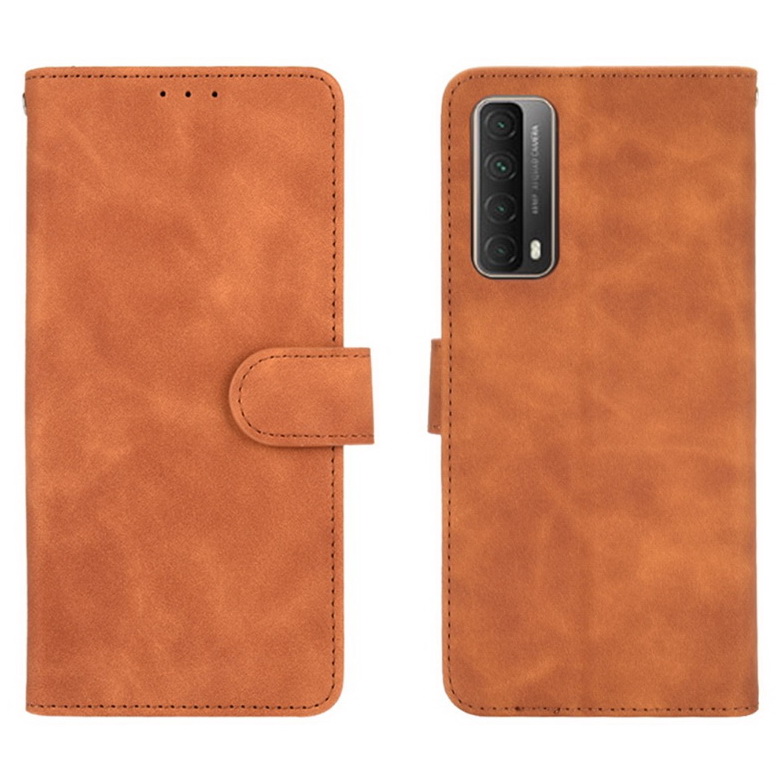 เคส Huawei Y7a#เคสฝาพับแบบกระเป๋าสตางค์หนัง PU มีช่องใส่บัตร Leather Wallet Card Holder Phone Cover