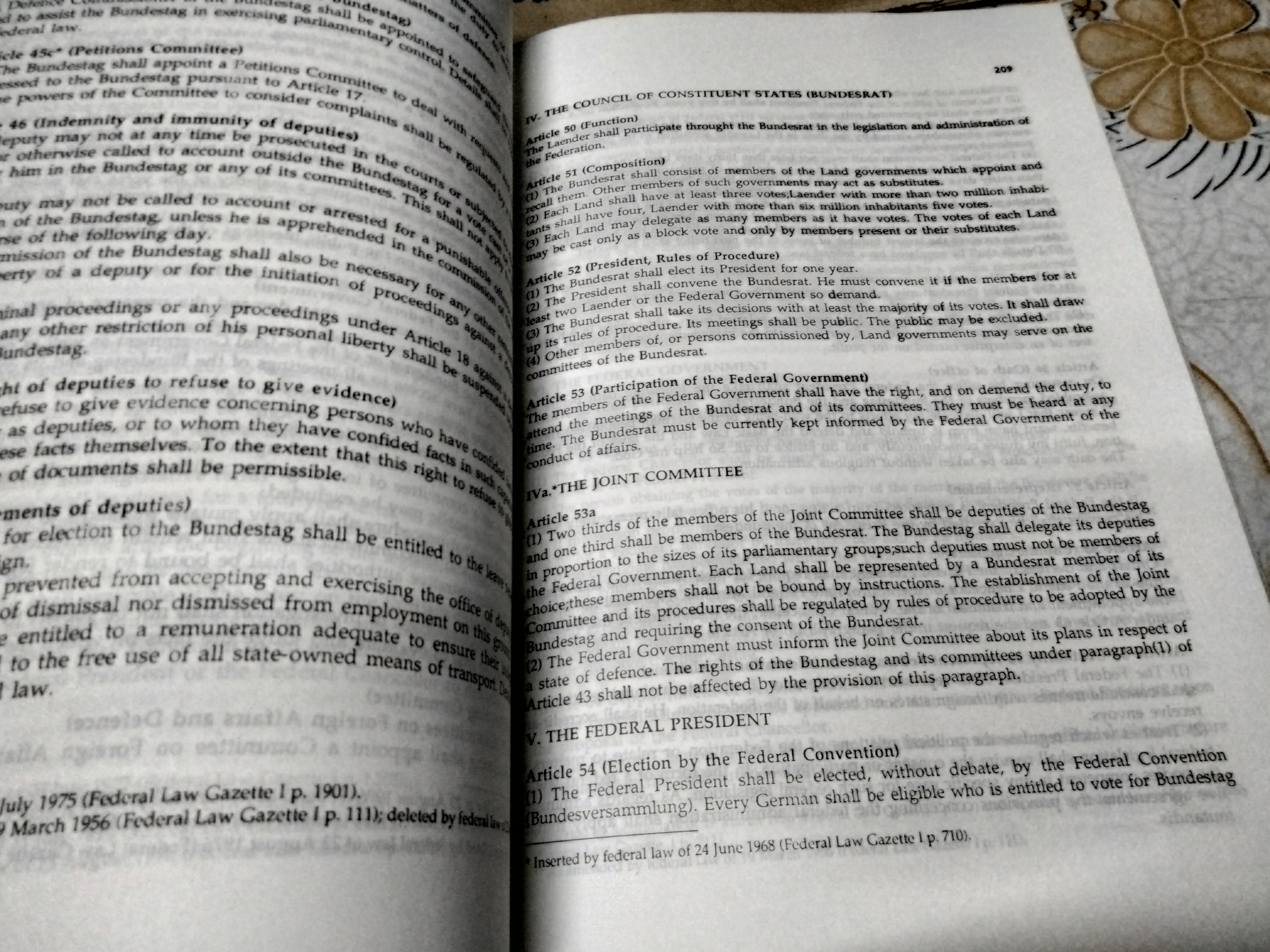 คำอธิบายวิชากฎหมายรัฐธรรมนูญเปรียบเทียบ : รัฐธรรมนูญเยอรมัน โดย ผศ.ดร.บุญศรี มีวงศ์อุโฆษ