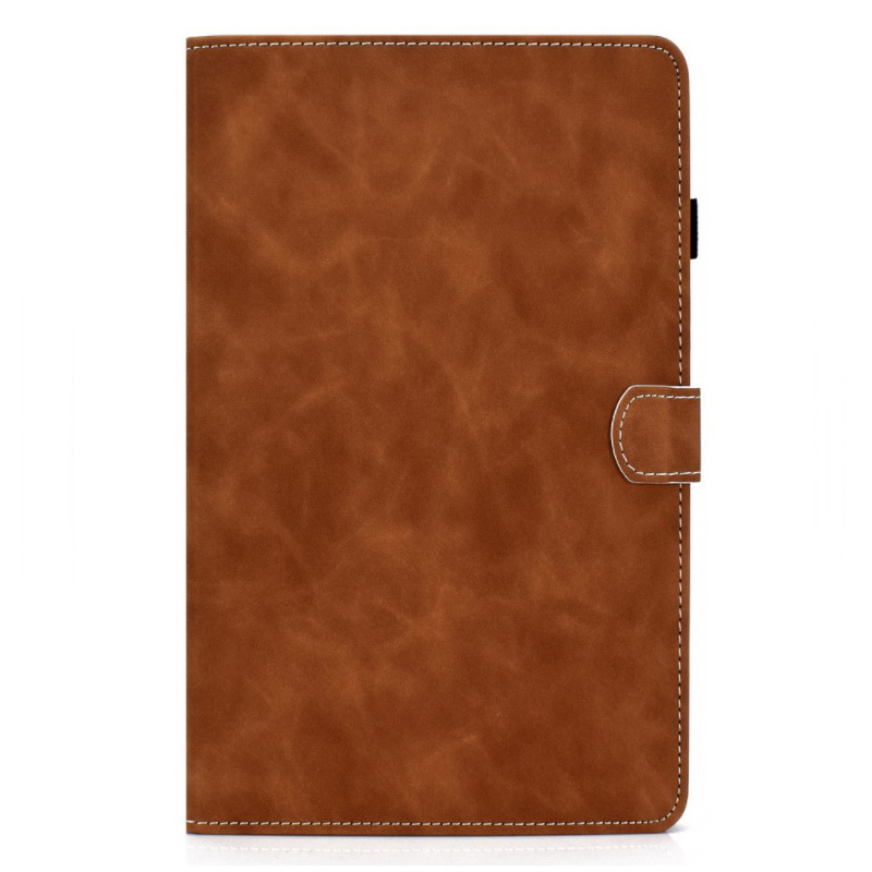 เคส Samsung Galaxy Tab A7 Lite 8.7" (T220,T225) #เคสฝาพับหนัง PU มีช่องใส่บัตร Business Style Leather Case with Card Storage