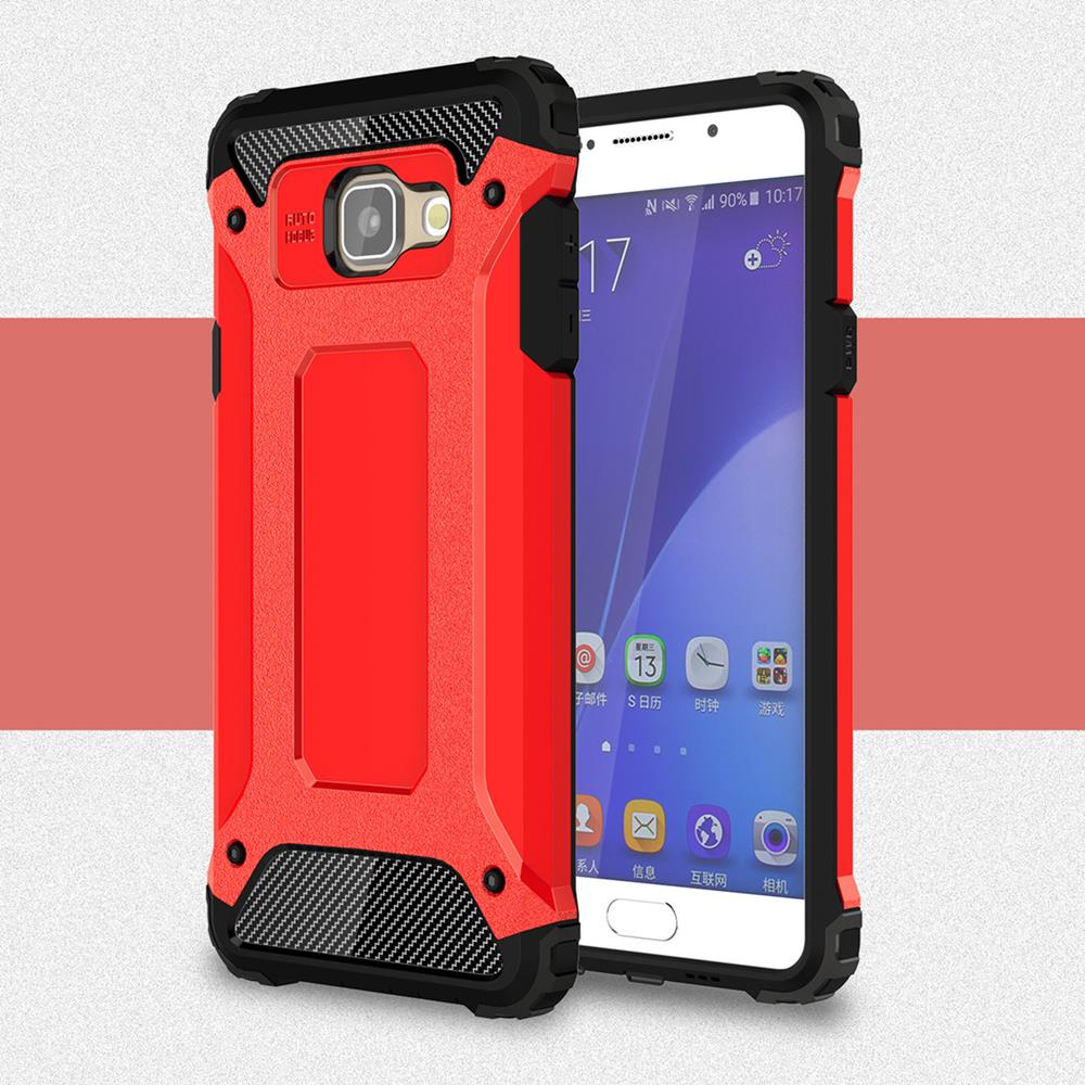 เคส Samsung Galaxy A5 2016 #เคสฝาหลังกันกระแทกชุดหุ้มเกราะพลาสติก Hybrid Case TPU+PC