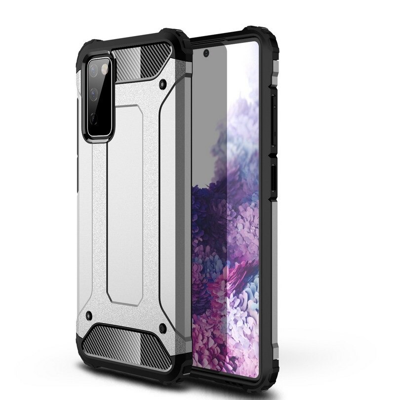 Case Samsung Galaxy S20 FE / S20 FE 5G #เคสฝาหลังเกราะป้องกัน ไฮบริด พลาสติก+TPU Heavy Duty Rugged Hybrid