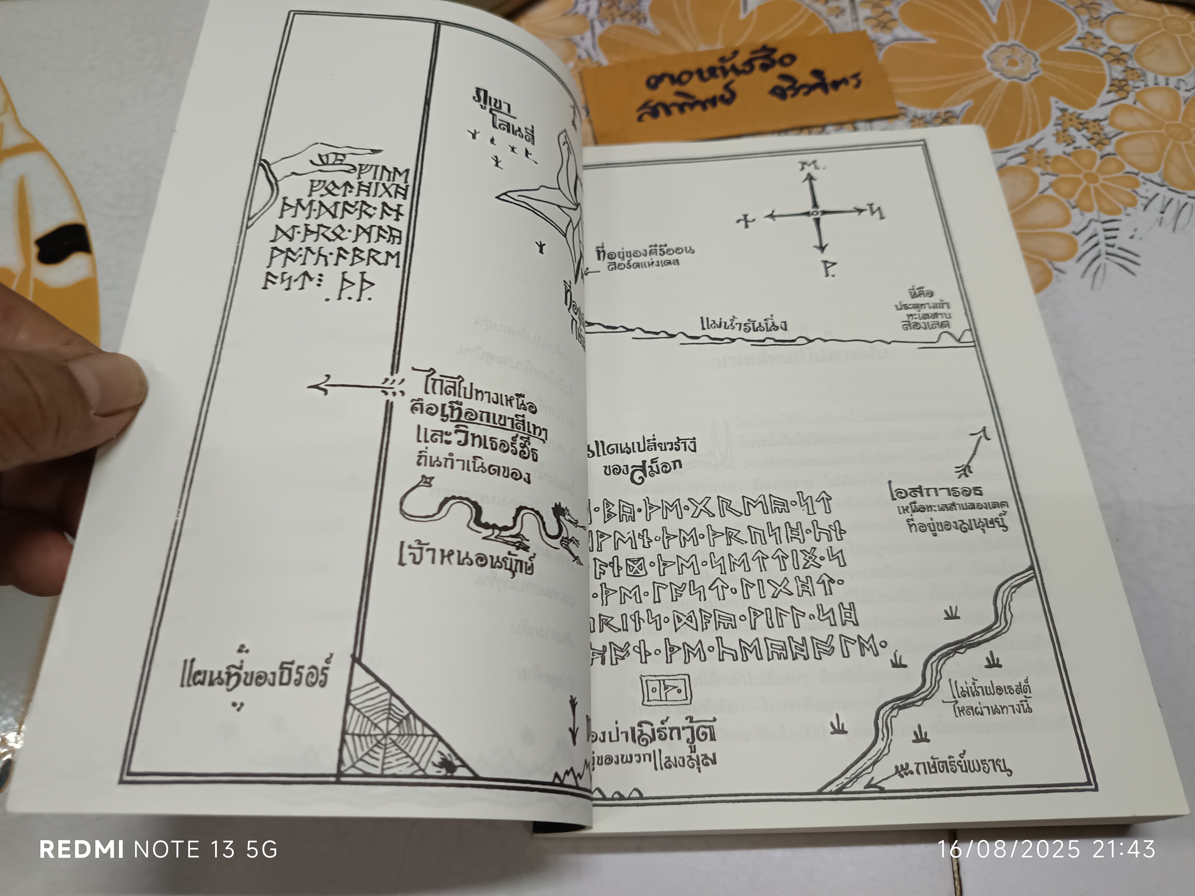 ฮอบบิท (The Hobbit or There and Back Again) เจ.อาร์.อาร์.โทลคีน สุดจิต ภิญโญยิ่ง แปล พิมพ์ครั้งที่ 8/2545