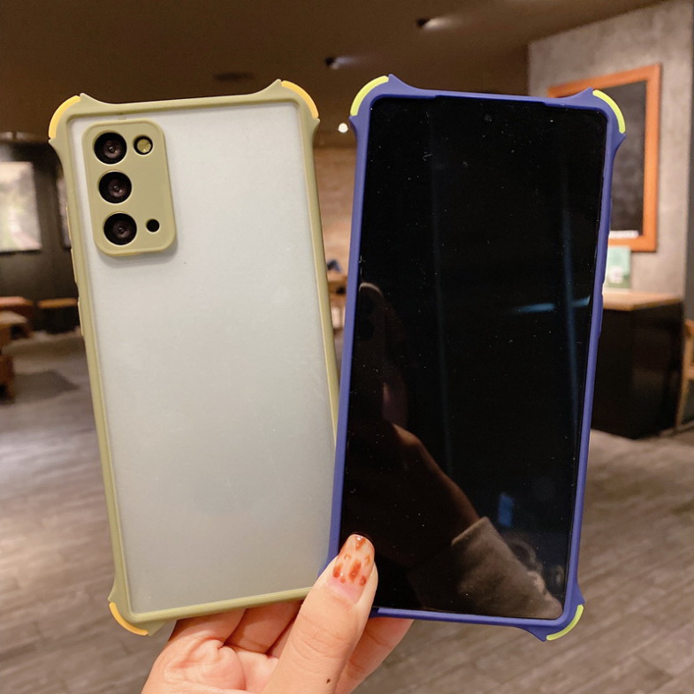 เคส OPPO Reno 5 Pro 5G #เคสฝาหลังขอบซิลิโคนิ่ม Fashion Color Liquid Frame Anti-fall Phone Case
