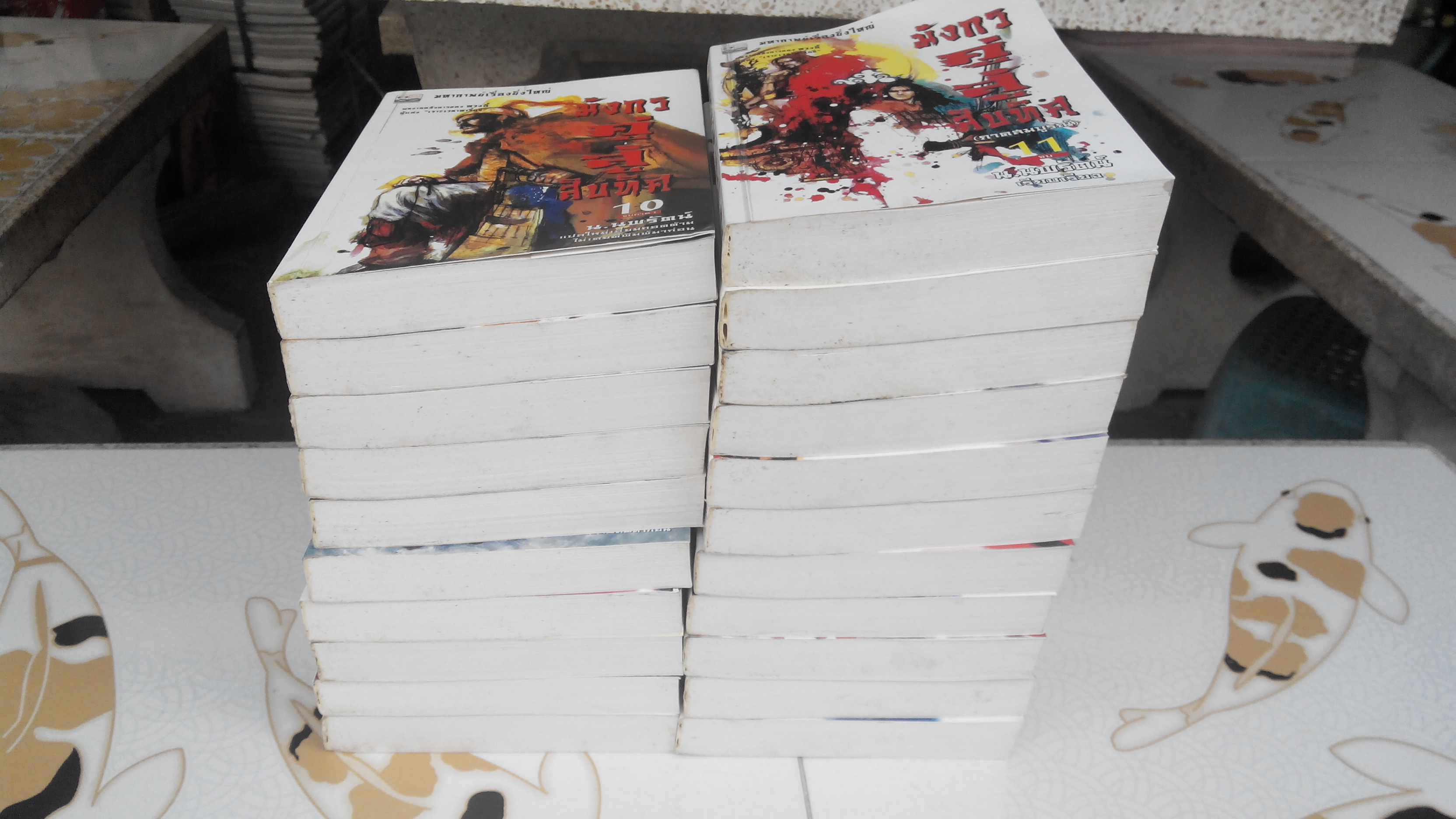 มังกรคู่สู้สิบทิศ (ครบชุดสองภาค ภาคปกติ 10 เล่ม ภาคสมบูรณ์ 11 เล่ม) **สินค้าหมด**