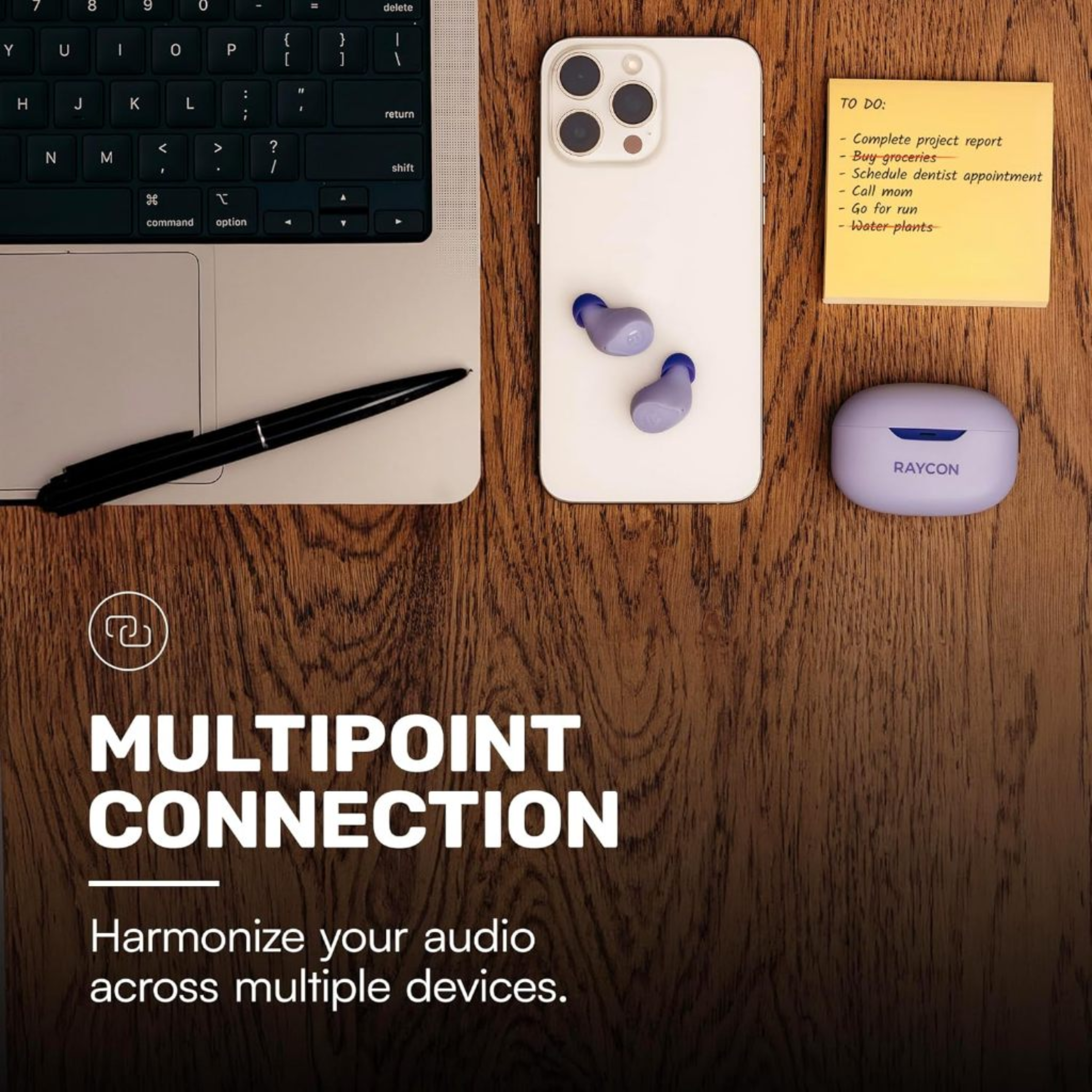 (Pre Order) RAYCON® Everyday Earbuds Bluetooth in-Ear Buds Noise Cancellation หูฟังอินเอียร์ บลูทูธ ตัดเสียงรบกวน