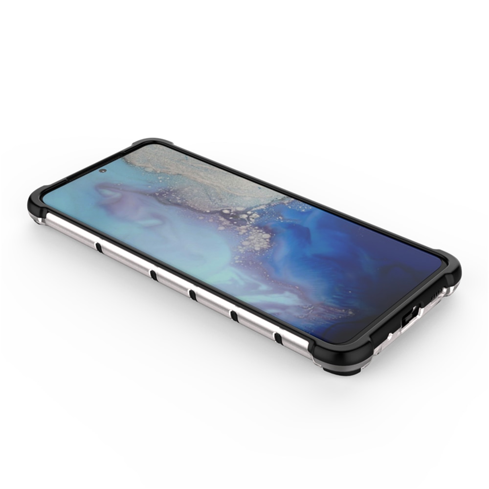 เคส Samsung Galaxy S10 Lite #เคสฝาหลังกันกระแทก Honeycomb Shock Absorber TPU + PC + Silicone Hybrid