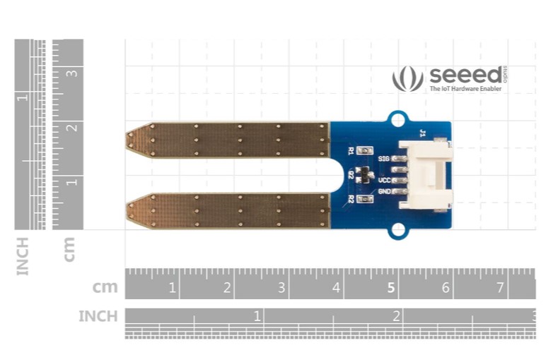 Grove - Soil Moisture Sensor (ของแท้จาก SeeedStudio) เซ็นเซอร์วัดค่าในดิน