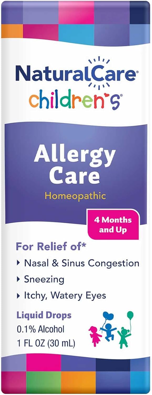 NaturalCare® Children's Allergy Care, Homeopathic Liquid Drops 30ml บรรเทาอาการแพ้ สำหรับเด็ก