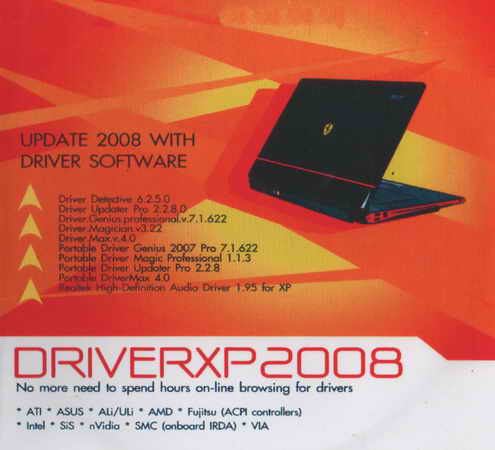 Driver XP 2008 ( 1 CD )