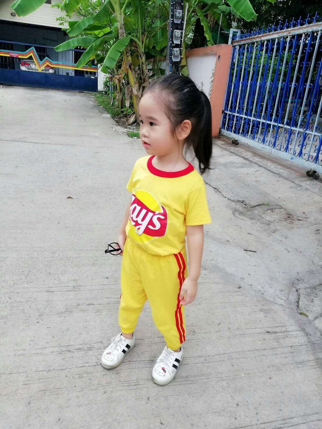 set เสื้อแขนสั้นกับกางเกงขายาว