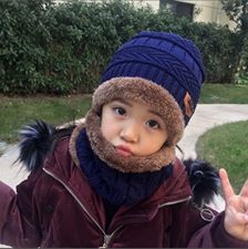 set หมวกไหมพรม สำหรับเด็ก 2 ถึง 14 ปี